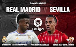 Nhận định Real Madrid vs Sevilla (03h00 ngày 29/11): Gieo sầu cố nhân