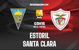 Nhận định Estoril vs Santa Clara 3h15 ngày 30/11 (VĐQG Bồ Đào Nha 2021/22)