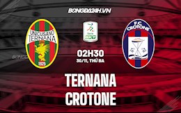 Nhận định,  Ternana vs Crotone 2h30 ngày 30/11 (Hạng 2 Italia 2021/22)