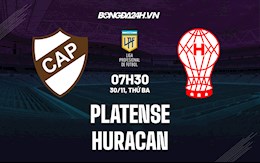 Nhận định, dự đoán Platense vs Huracan 7h30 ngày 30/11 (VĐQG Argentina 2021)