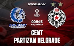 Nhận định Gent vs Partizan Belgrade 0h45 ngày 5/11 (Europa Conference League 2021/22)