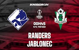 Nhận định Randers vs Jablonec 0h45 ngày 5/11 (Europa Conference League 2021/22)