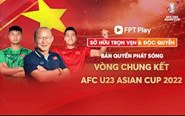 FPT Play sở hữu độc quyền bản quyền phát sóng Vòng Chung kết Giải vô địch bóng đá AFC U23 Asian Cup 2022
