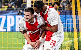 Dusan Tadic đâm thẳng "chỗ hiểm" vào cột dọc để ghi bàn quan trọng cho Ajax