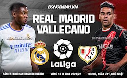 Nhận định bóng đá Real Madrid vs Vallecano 3h00 ngày 7/11 (La Liga 2021/22)