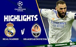 Video Real Madrid vs Shakhtar Donetsk kết quả Cúp C1 2021