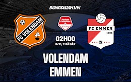 Nhận định,  Volendam vs Emmen 2h00 ngày 6/11 (Hạng 2 Hà Lan 2021/22)