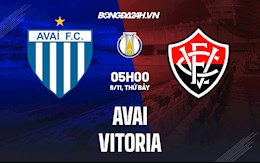 Nhận định,  Avai vs Vitoria 5h00 ngày 6/11 (Hạng 2 Brazil 2021)