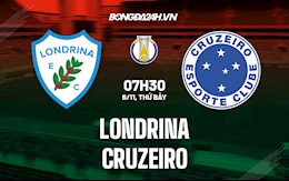 Nhận định, dự đoán Londrina vs Cruzeiro 7h30 ngày 6/11 (Hạng 2 Brazil 2021)