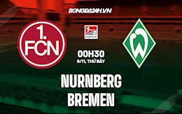 Nhận định bóng đá Nurnberg vs Bremen 0h30 ngày 6/11 (Hạng 2 Đức 2021/22)