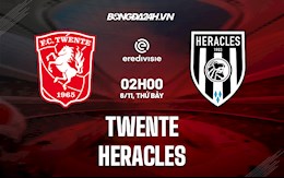 Nhận định, dự đoán Twente vs Heracles 2h00 ngày 6/11 (VĐQG Hà Lan 2021/22)