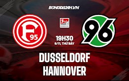 Nhận định,  Dusseldorf vs Hannover 19h30 ngày 6/11 (Hạng 2 Đức 2021/22)