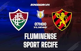 Nhận định,  Fluminense vs Sport Recife 7h00 ngày 7/11 (VĐQG Brazil 2021)