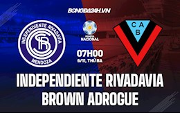 Nhận định Independiente Rivadavia vs Brown Adrogue 7h00 ngày 9/11 (Hạng 2 Argentina 2021)