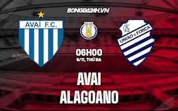 Nhận định, soi kèo Avai vs Alagoano 6h00 ngày 9/11 (Hạng 2 Brazil 2021)