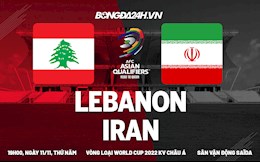 Nhận định bóng đá Lebanon vs Iran 19h00 ngày 11/11 (Vòng loại World Cup 2022)