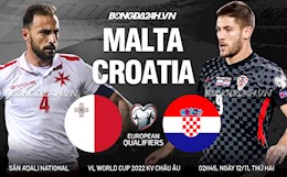 Nhận định, dự đoán Malta vs Croatia 2h45 ngày 12/11 (Vòng loại World Cup 2022)