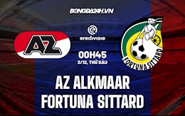 Nhận định AZ Alkmaar vs Fortuna Sittard 0h45 ngày 3/12 (VĐQG Hà Lan 2021/22)