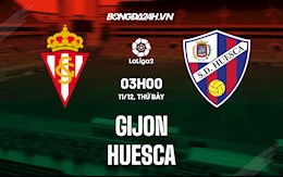 Nhận định, dự đoán Gijon vs Huesca 3h00 ngày 11/12 (Hạng 2 Tây Ban Nha 2021/22)