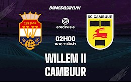 Nhận định,  Willem II vs Cambuur 2h00 ngày 11/12 (VĐQG Hà Lan 2021/22)