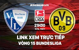 Link xem trực tiếp Bochum vs Dortmund vòng 15 Bundesliga 2021 ở đâu?