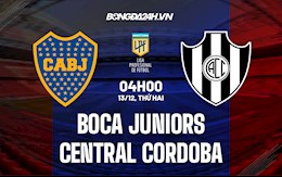 Nhận định Boca Juniors vs Central Cordoba 8h00 ngày 12/12 (VĐQG Argentina 2021)
