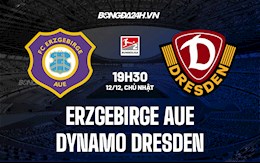 Nhận định Erzgebirge Aue vs Dynamo Dresden 19h30 ngày 12/12 (Hạng 2 Đức 2021/22)