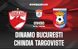 Nhận định Dinamo Bucuresti vs Chindia Targoviste 1h30 ngày 14/12 (VĐQG Romania 2021/22)