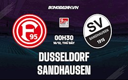 Nhận định Dusseldorf vs Sandhausen 0h30 ngày 18/12 (Hạng 2 Đức 2021/22)