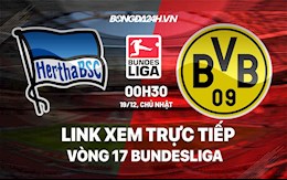 Link xem trực tiếp Hertha Berlin vs Dortmund vòng 17 Bundesliga 2021 ở đâu?