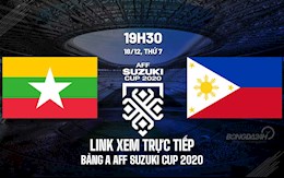 Link xem trực tiếp bóng đá Myanmar vs Philippines AFF Cup 2020 trên VTV5