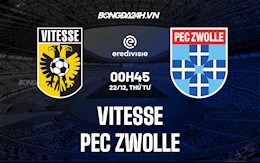 Nhận định Vitesse vs PEC Zwolle 0h45 ngày 22/12 (Giải VĐQG Hà Lan 2021/22)