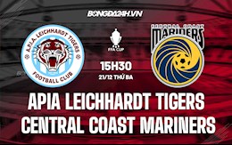 Nhận định APIA Leichhardt Tigers vs Central Coast Mariners 15h30 ngày 21/12 (Cúp QG Australia 2021)