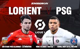 Nhận định bóng đá Lorient vs PSG 3h00 ngày 23/12 (Ligue 1 2021/22)