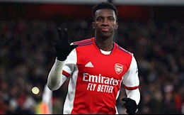 Eddie Nketiah ra tối hậu thư cho Arsenal sau cú hat-trick