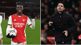Mikel Arteta ấn tượng với cú hat-trick của Eddie Nketiah
