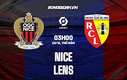 Nhận định Nice vs Lens 3h00 ngày 23/12 (VĐQG Pháp 2021/22)