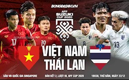 Nhận định Việt Nam vs Thái Lan (19h30 ngày 23/12): Chờ bản lĩnh nhà vô địch