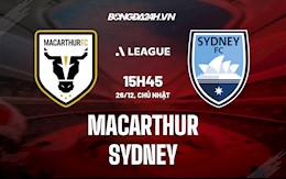 Nhận định Macarthur vs Sydney 15h45 ngày 26/12 (VĐQG Australia 2021/22)