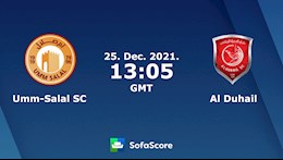 Nhận định,  Umm Salal vs Al Duhail 20h05 ngày 25/12 (VĐQG Qatar 2021/22)