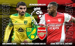 Nhận định Norwich vs Arsenal (22h ngày 26/12): Nối dài chuỗi trận ấn tượng