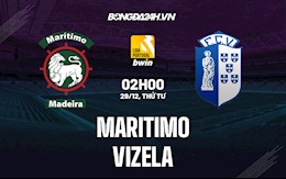 Nhận định Maritimo vs Vizela 2h00 ngày 29/12 (VĐQG Bồ Đào Nha 2021/22)