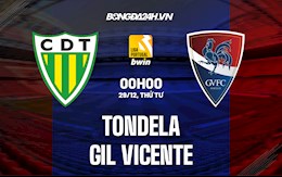 Nhận định Tondela vs Gil Vicente 0h00 ngày 29/12 (VĐQG Bồ Đào Nha 2021/22)