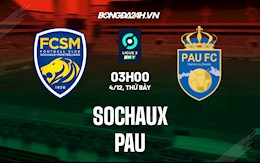 Nhận định, dự đoán Sochaux vs Pau 3h00 ngày 4/12 (Hạng 2 Pháp 2021/22)