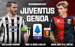 Nhận định bóng đá Juventus vs Genoa 2h45 ngày 6/12 (Serie A 2021/22)