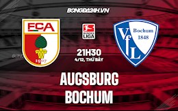 Nhận định, dự đoán Augsburg vs Bochum 21h30 ngày 4/12 (VĐQG Đức 2021/22)