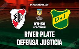 Nhận định River Plate vs Defensa Justicia 7h30 ngày 6/12 (VĐQG Argentina 2021)