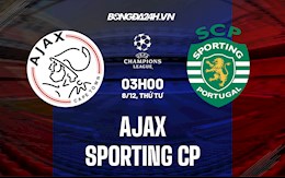 Nhận định,  Ajax vs Sporting Lisbon 3h00 ngày 8/12 (Champions League 2021/22)