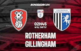 Nhận định bóng đá Rotherham vs Gillingham 2h45 ngày 8/12 (Hạng 3 Anh 2021/22)