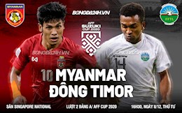 Đánh bại Timor Leste, Myanmar thắng trận đầu ở AFF Cup 2020